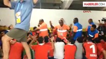 Şilili Taraftarlar, Maracana Stadı'nda Olay Çıkardı