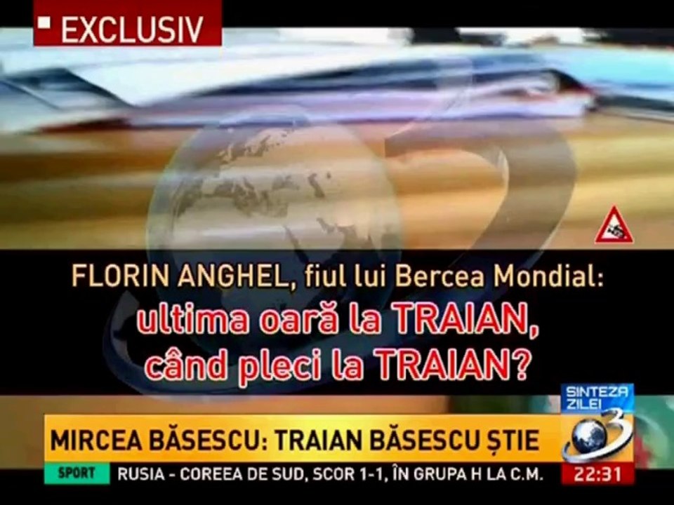 Cum s-a angajat Mircea Băsescu să-l scoată din închisoare pe Bercea Mondial. Vezi negocierea filmată cu camera ascunsă