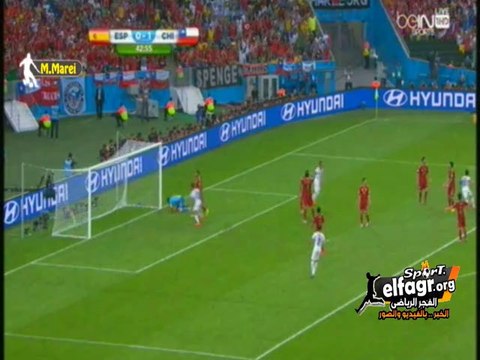 هدف تشيلي الثاني في أسبانيا لتشارلز ارانغيوز 2-0 | تعليق محمد بركات