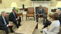 Obama discusses Iraq with Congressional leaders