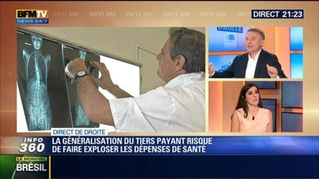 Direct de Droite: La généralisation du tiers payant risque de faire exploser les dépenses de santé - 18/06