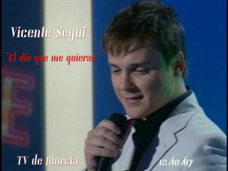 Vicente Seguí "El día que me quieras" TV de Murcia 12/10/07