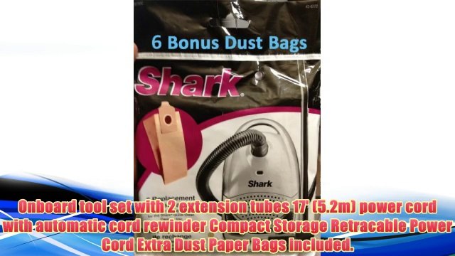 Best buy New Shark Plus Euro Pro Super Lightweight Quick Clean Canister Vacuum - 5 Stage Filteration,