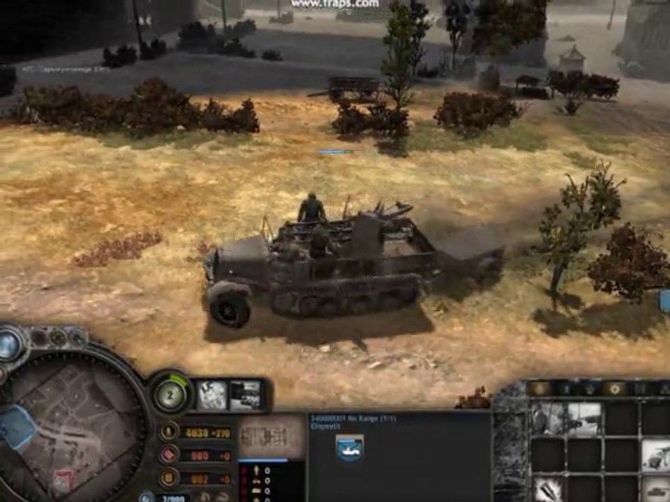 COH - SdKfz 7/1 mit Anhänger