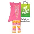 Cheap Deals Kidtopia Infant and Todler Girls Glitter Tribal Print Tunic and Legging Set in Pink Review