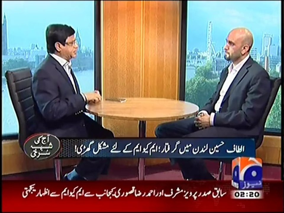 Altaf Hussain arrested by Scotland Yard, Kamran Khan shows analyses
