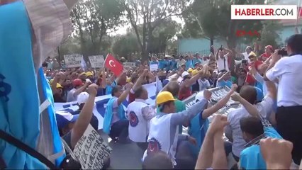 Enerji ve Maden İşçileri AK Parti'ye Yürüdü