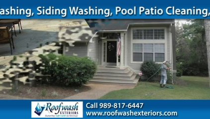 Central Michigan Power Washing | Roofwash Exteriors