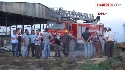 Edirne'nin Uzunköprü İlçesi'ne Bağlı Salarlı Köyündeki Bir Ağılda Elektrik Kontağından Çıktığı...