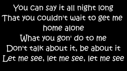 Usher - Lemme See ft. Rick Ross (Lyrics)