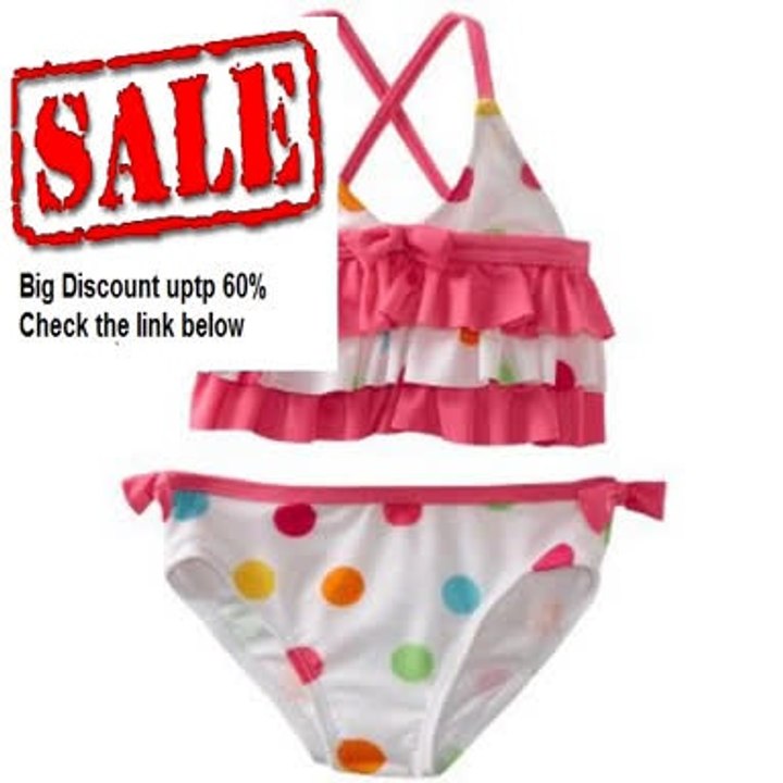 Cheap Deals ABSORBA Baby-Girls Infant Multi Dot Swimsuit Two Piece Review