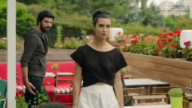 Kara Para Ask - 13 епизод - Елиф и Левент на кино BG sub