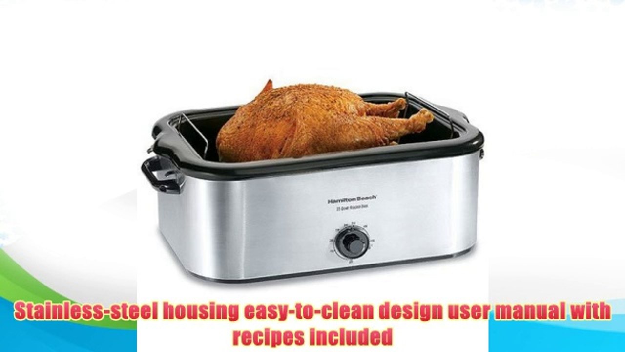Best buy Hamilton Beach 32229 22-Quart Roaster Oven Stainless Steel,"