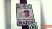 Toronto Neighborhood Watch Signs Altered to Feature Childhood Heroes