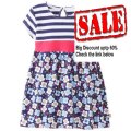 Cheap Deals Zutano Baby-Girls Infant Blaue Blumen Banded Waist Dress Review