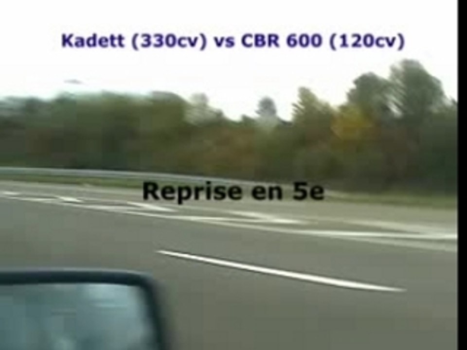 Kadett vs CBR en 5e