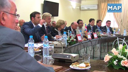 اعمارة يتباحث مع عمدة الحي المالي بلندن