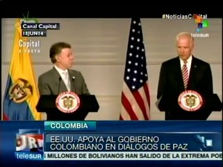 EE.UU. apoya a Colombia en la mesa de negociación de La Habana: Biden