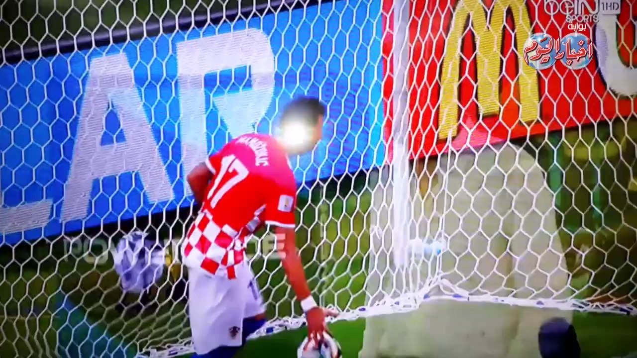 الهدف الثاني لكرواتيا في مرمى الكاميرون