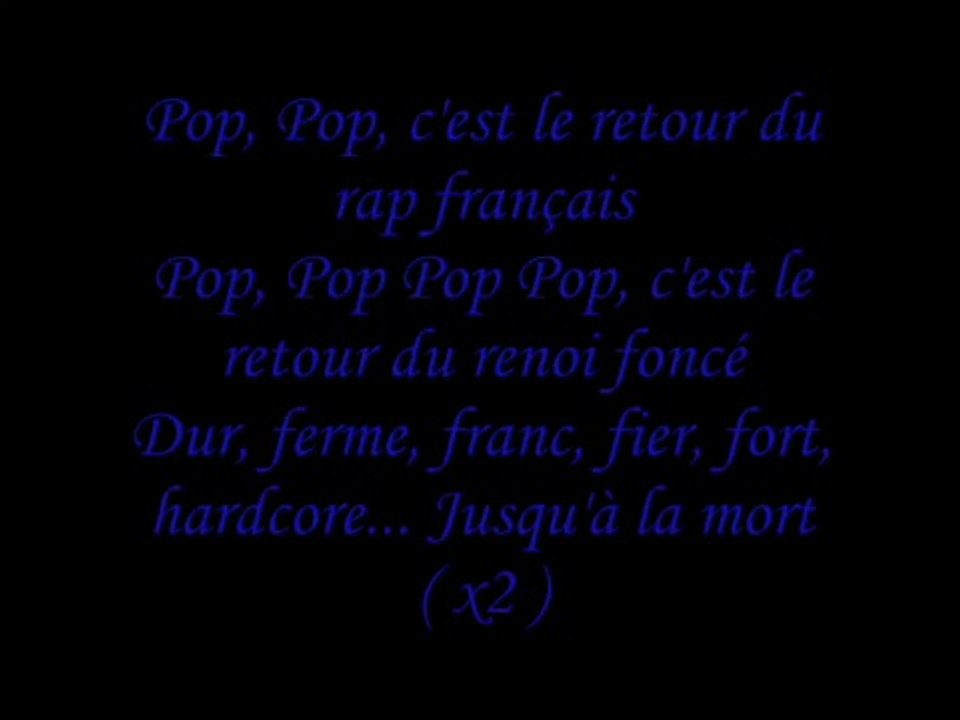 Le Retour Du Rap Francais - Kery James [Lyrics]