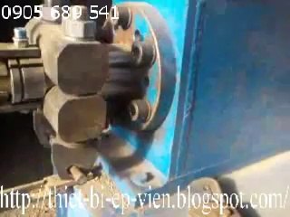 Máy ép củi piston, máy ép củi viên