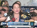 Instalan II Encuentro de Ministras y Lideresas de Defensa en Caracas