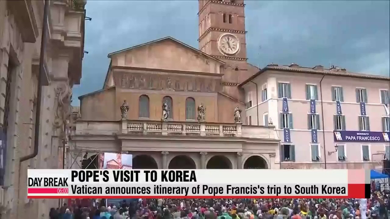 Pope Francis to meet with President Park during Korea visit