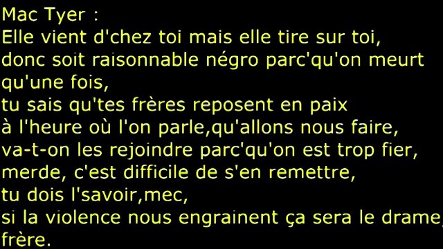 Mac Tyer & Kery James - Patrimoine du Ghetto (Paroles)