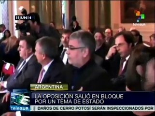 Congreso de Argentina repudió fallo en favor de fondos buitre