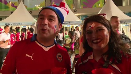 Chilenos: ‘tchau tchau Espanha’