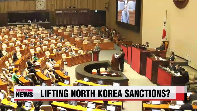 South Korea mulls lifting sanctions if North Korea improves relations