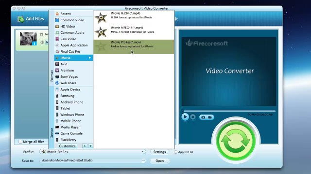 How to easily import avi file into imovie for editing