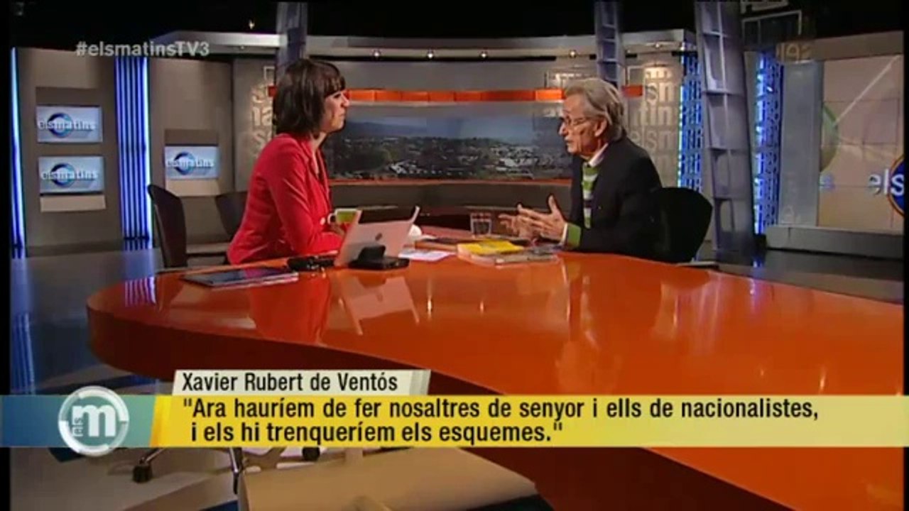 TV3 - Els Matins - Rubert de Ventós: "Europa diu que no, però dirà que sí a l'últim minut"
