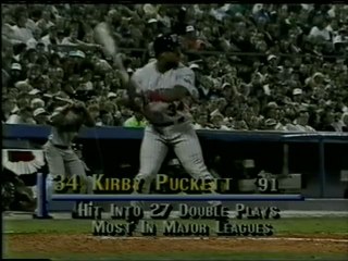 MLB 1991 World Series G3 - Atlanta Braves vs Minnesota Twins