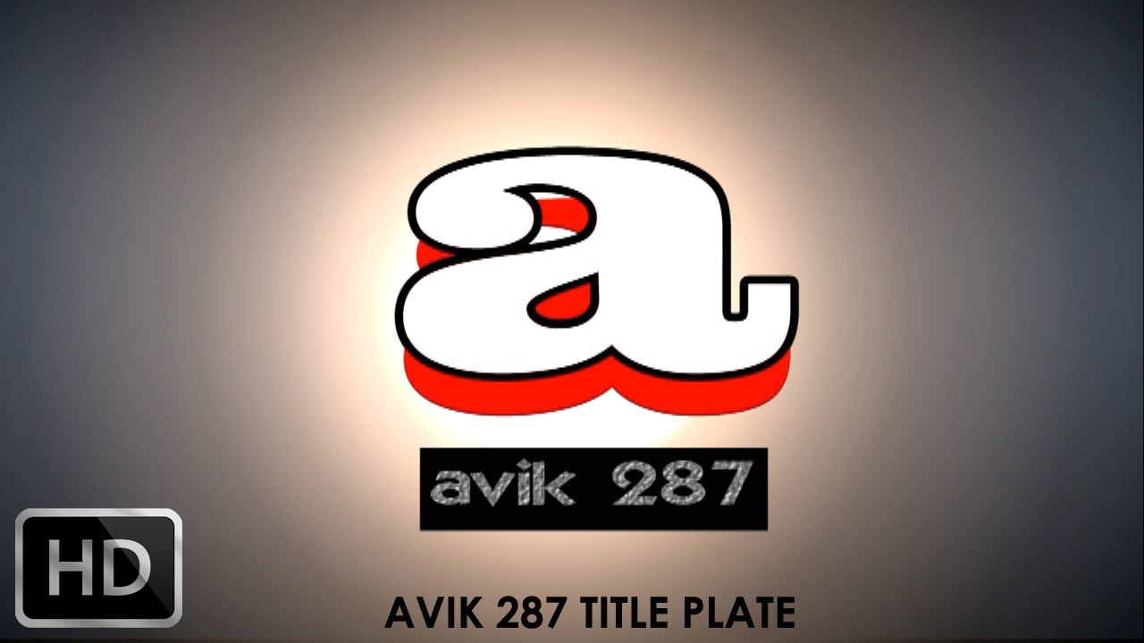 Avik 287 Title Plate