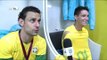 Fred e Thiago Neves: Campeões Brasileiros e agora também na Seleção
