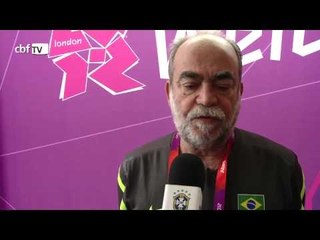 Delfim Peixoto, chefe de delegação, agradece apoio de Marin na 1ª fase das Olimpíadas