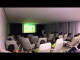 Jogadores e comissão técnica assistem palestra de Carlos Julio