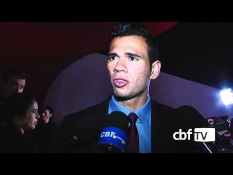 Entrevistas antes do Prêmio Craque do Brasileirão 2011