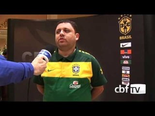 Rafael Vieira, o analista de desempenho de Mano Menezes