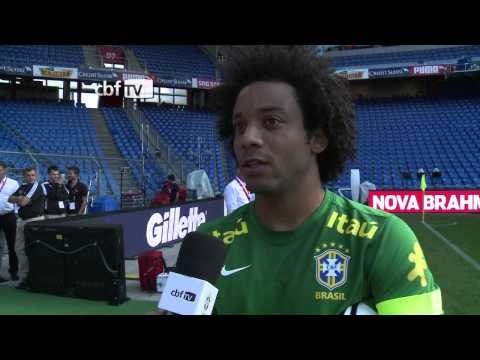 Seleção treina na Basileia antes de enfrentar a Suíça