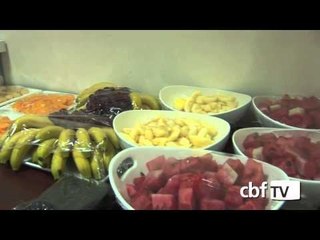 Veja o vestiário da seleção brasileira no treino desta segunda no estádio do Al Gharafa