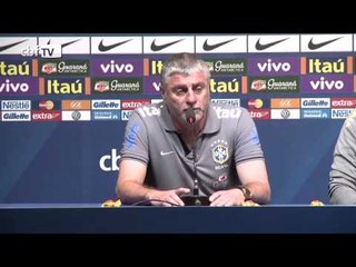 Notícias da Seleção: a primeira coletiva de imprensa