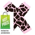 Cheap Deals Brown & Pink Giraffe Print Leg Warmers Review