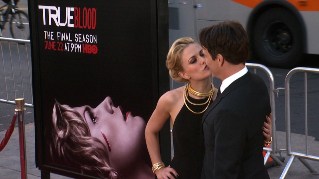 True Blood Stars Smooching On The Red Carpet