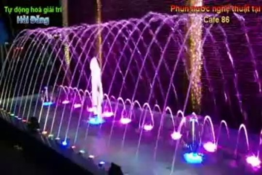 Đài phun nước nghệ thuật quán cafe 86, TP Quy Nhơn, Bình Định