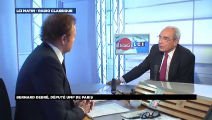Bernard Debré, invité de Guillaume Durand avec LCI