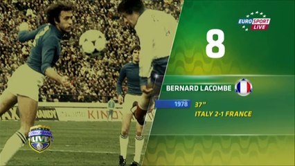 Dünya Kupası'nın en hızlı 10 golü! 1 numara Kral'ın!