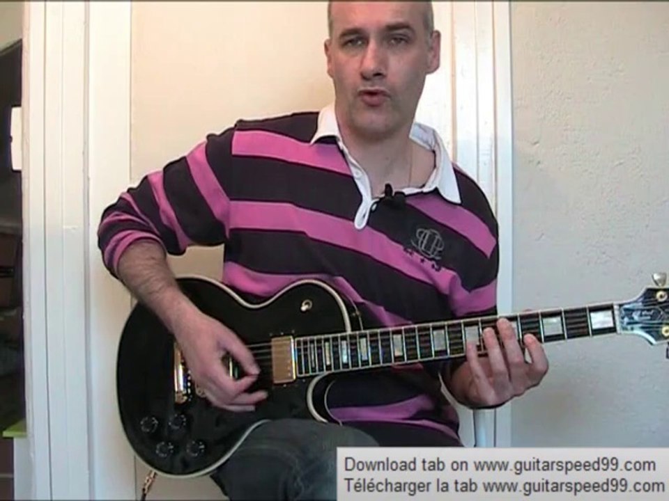 Cours de guitare - Thunderstruck (AC/DC)