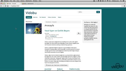 Joomla ile Template ve Dil Seçeneklerinin Kullanımı